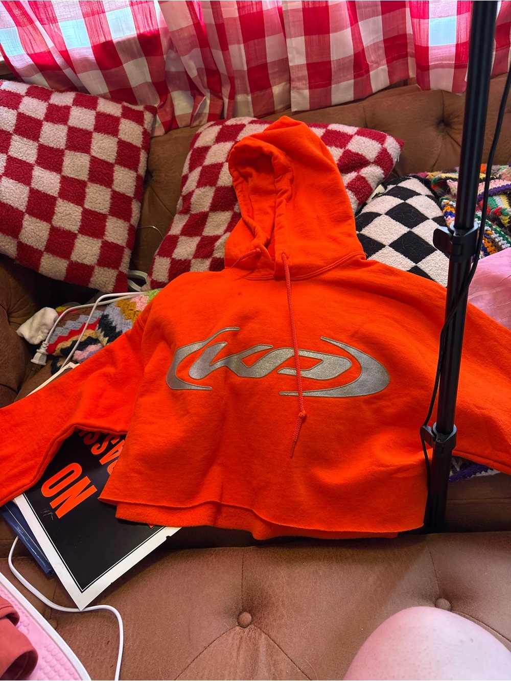 Katy Perry lifetimes tour cropped hoodie
